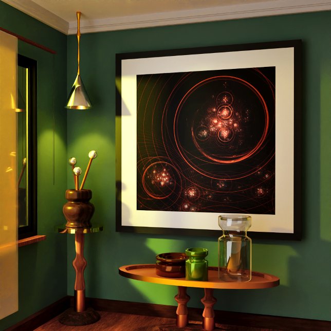 Starlight Abstrakt Art Poster (Starlight Abstract Art Poster)