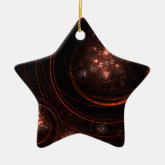 Starlight Abstrakt Art-Star Keramik Ornament
