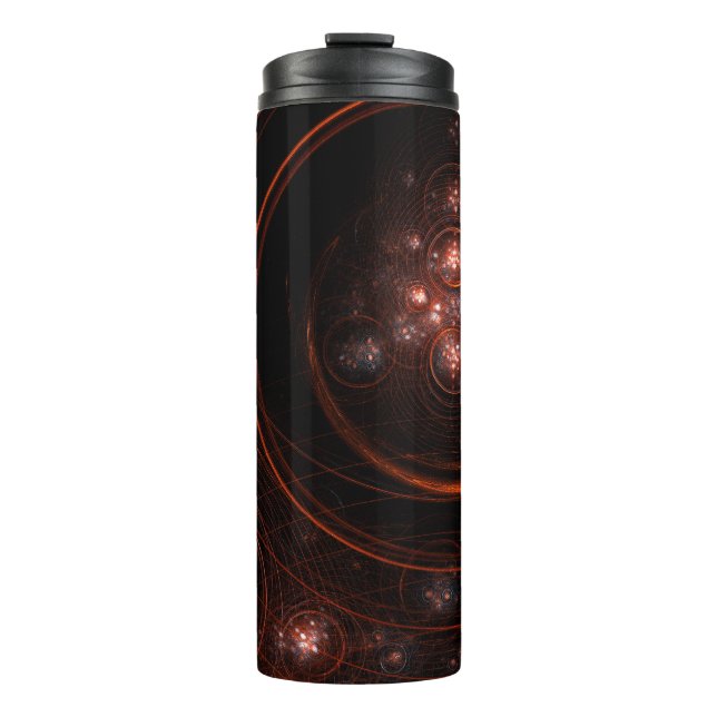 Starlight Abstrakt Art Thermosbecher (Vorderseite)