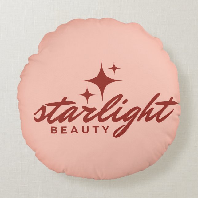 starlight beauty rundes kissen (Vorderseite)