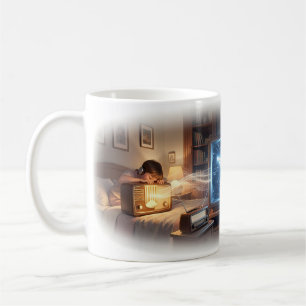 Starlight Broadcast Nostalgie-Traum-Tasse Kaffeetasse