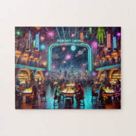 Starlight Cantina Cosmic Alien Bar Puzzle