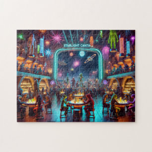 Starlight Cantina Cosmic Alien Bar Puzzle