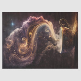 Starlight Coffee, Steaming Cuppa Joe Seidenpapier