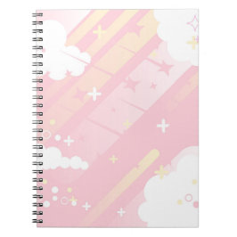 Starlight Dreamer Spiral Foto Notebook Notizblock
