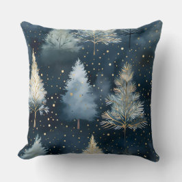 Starlight Evergreen Dreams Botanisch Kissen