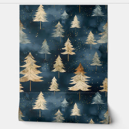 Starlight Evergreen Dreams Botanisch Tapete