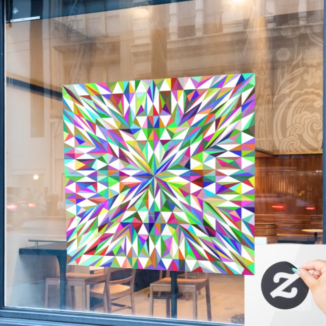 Starlight Fensteraufkleber (Café-Fenster)