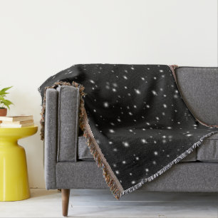 Starlight Glitzern Schwarz-Weiß-Stars Decke