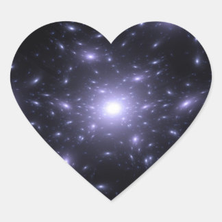 Starlight Herz-Aufkleber
