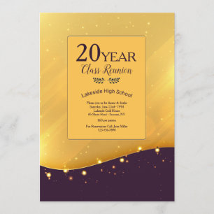 Starlight-Klassen-Wiedersehen-Einladungen Einladung