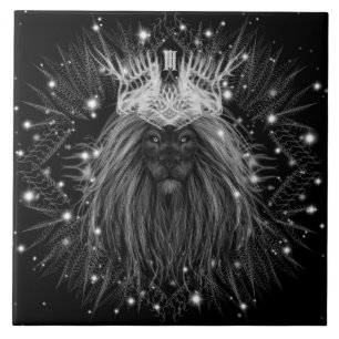 Starlight Lion mit Crosstramm Fliese