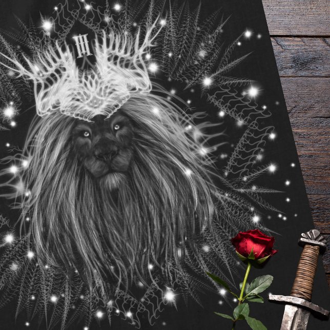 Starlight Lion mit Crosstramm Tischdecke (Von Creator hochgeladen)