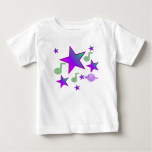 Starlight Lullaby Key Lime Green Baby Romper T-shirt