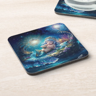 Starlight Mermaid: Getränkeuntersetzer