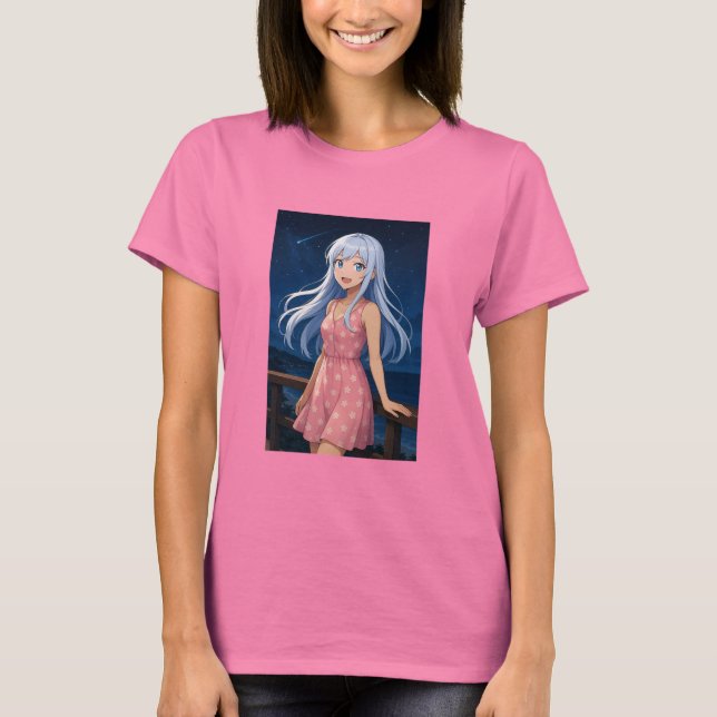 Starlight Nova – Wünsche auf der Welle T-Shirt (Vorderseite)