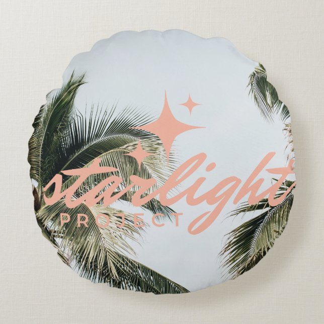 starlight project connection rundes kissen (Vorderseite)