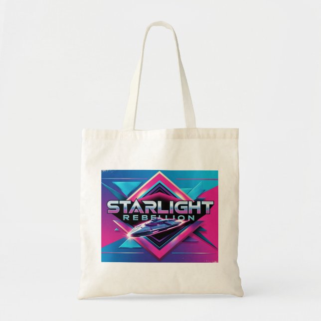 Starlight Rebellion Retro Pop Culture Tasche (Vorne)
