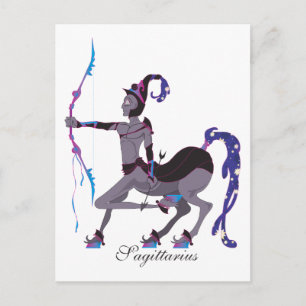 Starlight Sagittarius (Männliche Postkarten) Postkarte