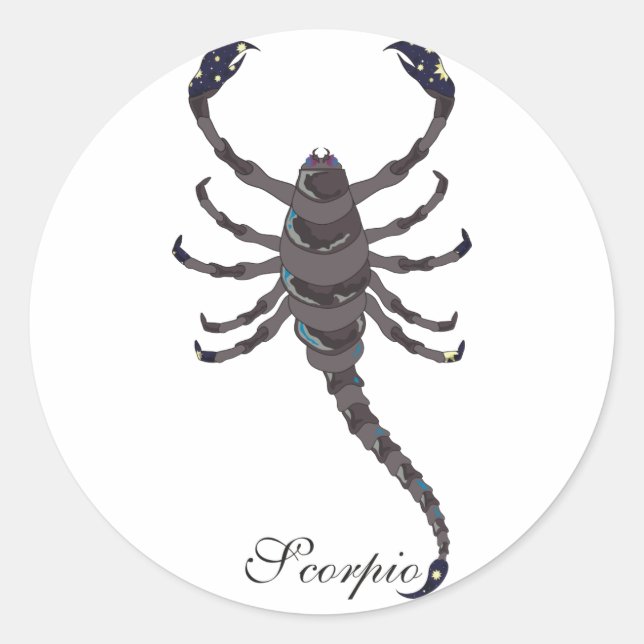 Starlight Scorpio Stickers (Vorderseite)