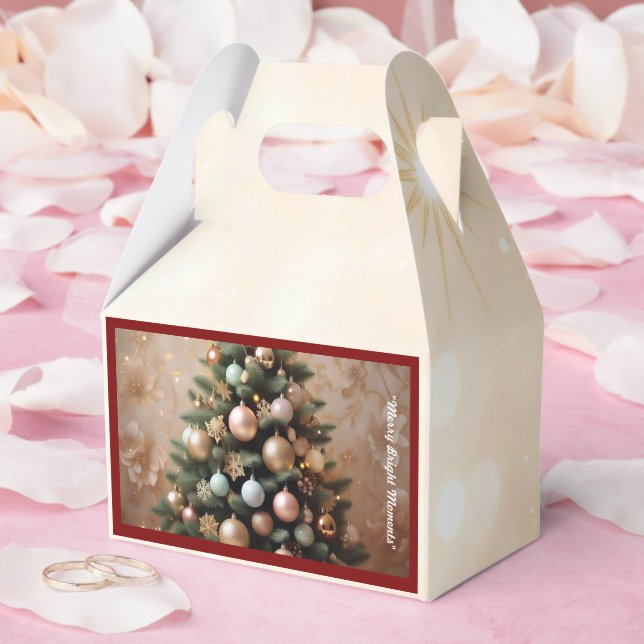 "Starlight Snowfall" Geschenkschachtel (Hochzeit)