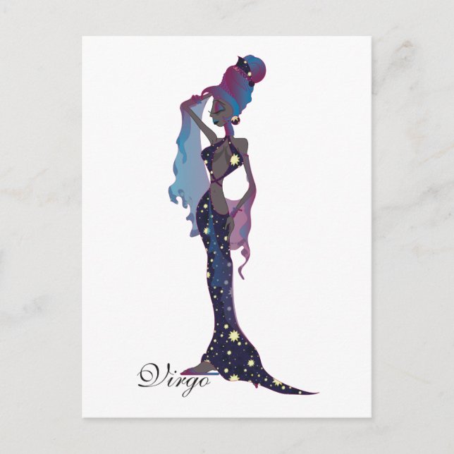 Starlight Virgo Postkarten (Vorderseite)