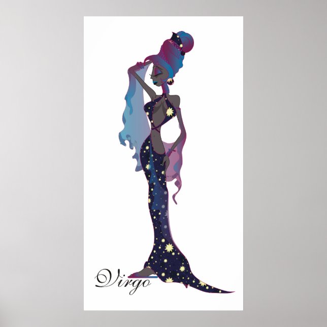 Starlight Virgo Print Poster (Vorne)