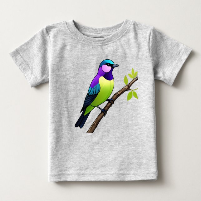 Starling : Geschichte eines Vogels mit ungewöhnlic Baby T-shirt (Vorderseite)