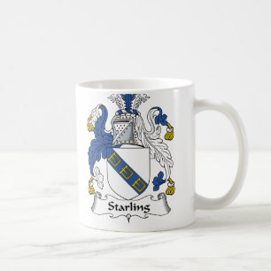 Starlings-Familienwappen Tasse