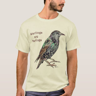 Starlings sind Darlings T-Shirt