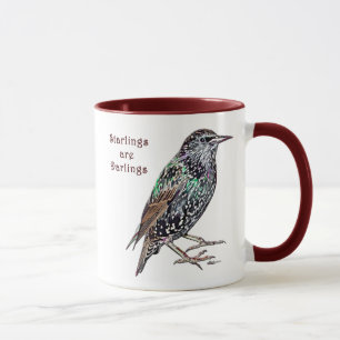 Starlings sind Lieblinge Tasse
