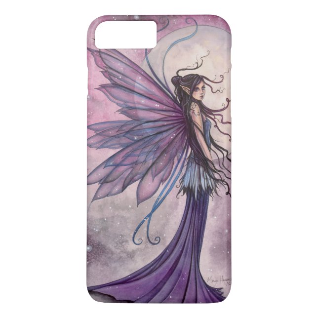 Starlit Amethyst Fairy Mystical Fantasy Art Case-Mate iPhone Hülle (Rückseite)