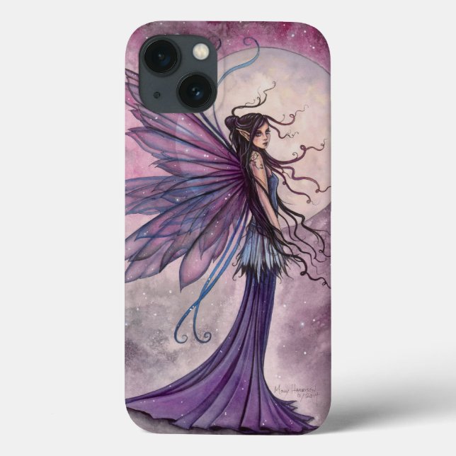 Starlit Amethyst Fairy Mystical Fantasy Art Case-Mate iPhone Hülle (Rückseite)