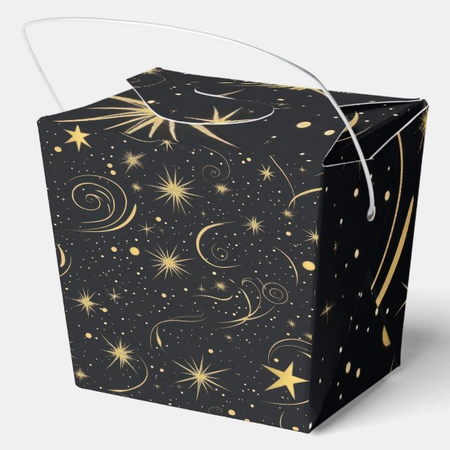 Starlit Elegance Geschenkboxen Geschenkschachtel (Rückseite)