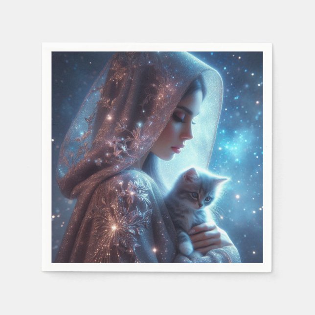 Starlit Guardian Serviette (Vorderseite)