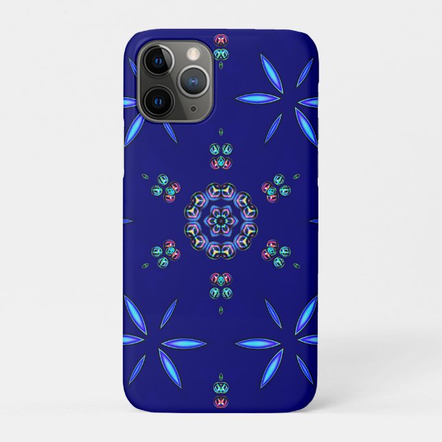 Starlit Kaleidoskop Case-Mate iPhone Hülle (Rückseite)