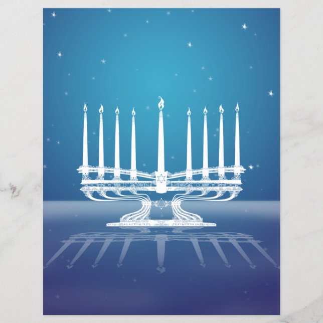Starlit Menorah II Flyer (Vorne)