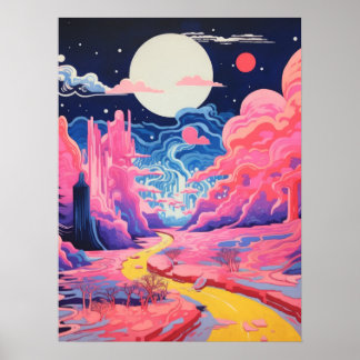 Starlit Sky Poster
