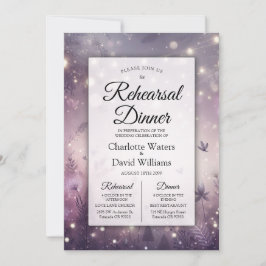 Starlit Verzauberung beim Abendessen in der Probe Einladung