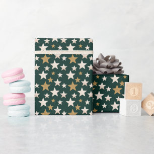 Starmuster Elegantes klassisches Wrapping Paper Geschenkpapier