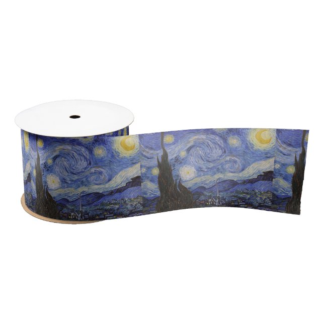 Starnight von Vincent Willem van Gogh Gemälde Satinband (Spule)