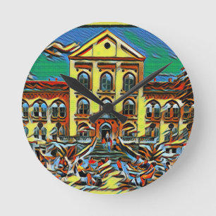 Staro Zdanje, Arandjelovac, Serbien Runde Wanduhr