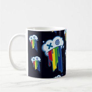 Starplexus-Ende des Regenbogens Kaffeetasse