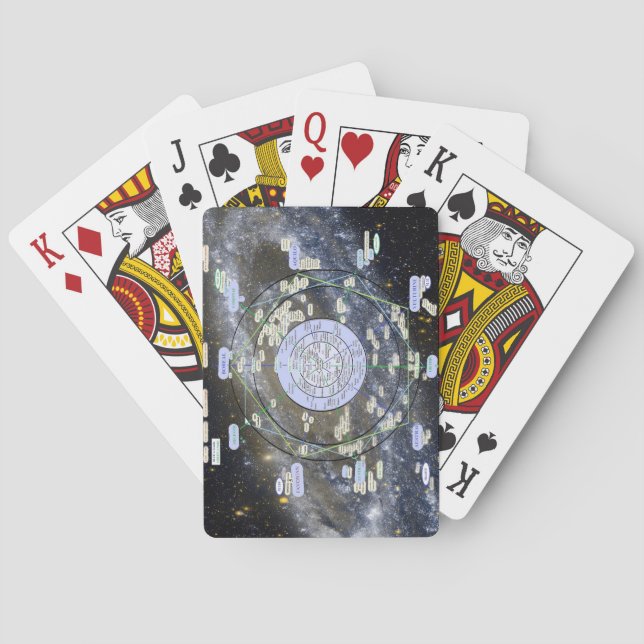 Starquest Andromeda Karten Spielkarten (Rückseite)