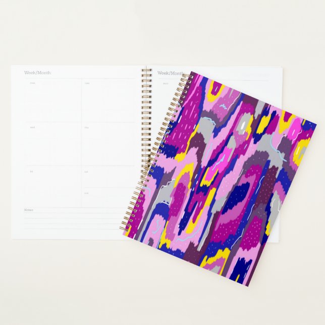 Starry Abstrakt in Purples und Blues Planer (Anzeige)