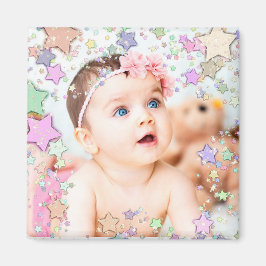 Starry Baby Foto Magnet