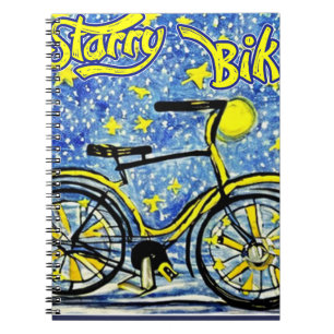 Starry Bike Notizblock
