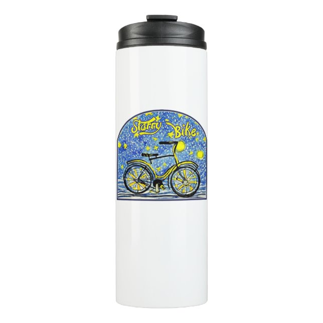 Starry Bike Thermosbecher (Vorderseite)