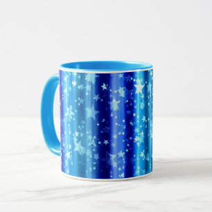 Starry Blue Decorative Tasse
