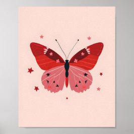 Starry Butterfly 🦋 Poster
